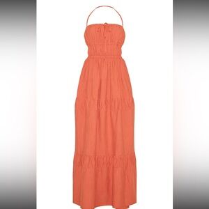 Orange Maxi Dress